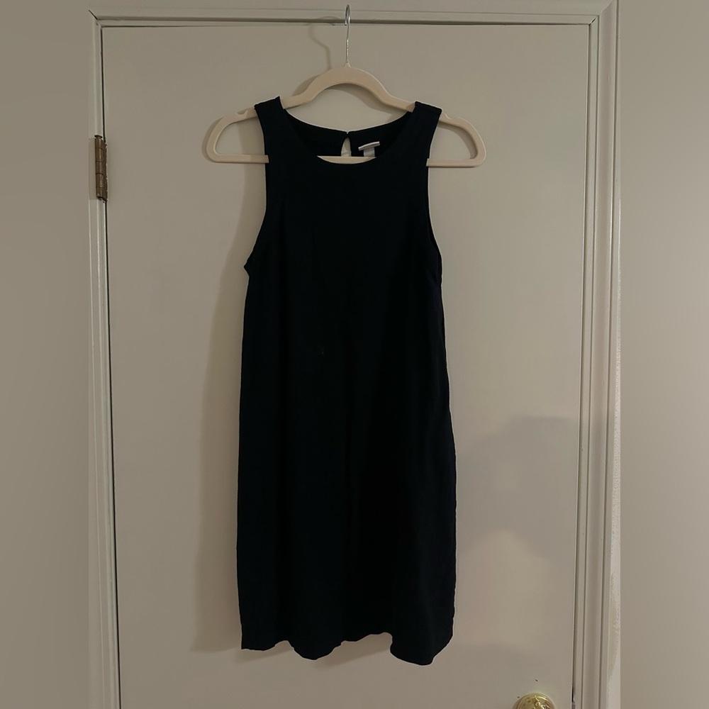 a new day Black Sleeveless Mini Dress